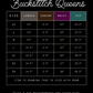 BUCKSTITCH QUEENS *SADDLE